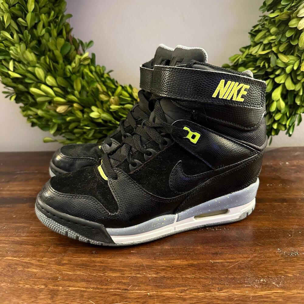 Nike Air Revolution Sky Hi Hidden Wedge Sneakers 8.5